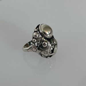 Vintage 60’s Neil’s Erik From Koi Fish Sterling Silver Danish Mid Century Ring
